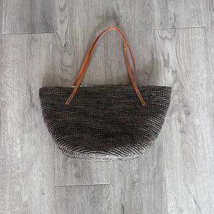 Woven Straw Tote